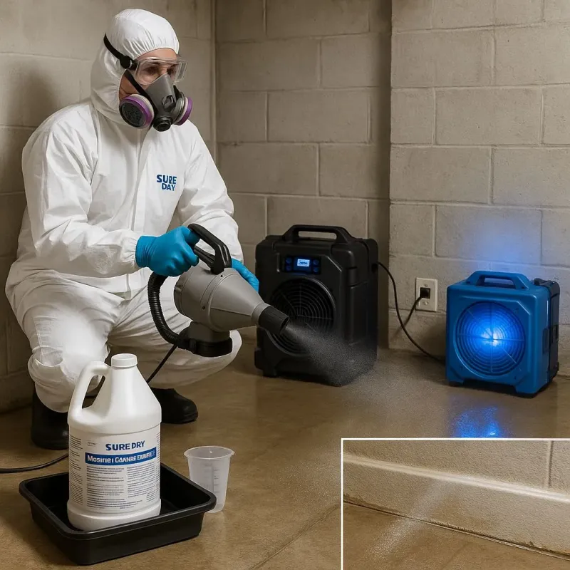 Sanitization and Odor Removal process in Gillette, WY