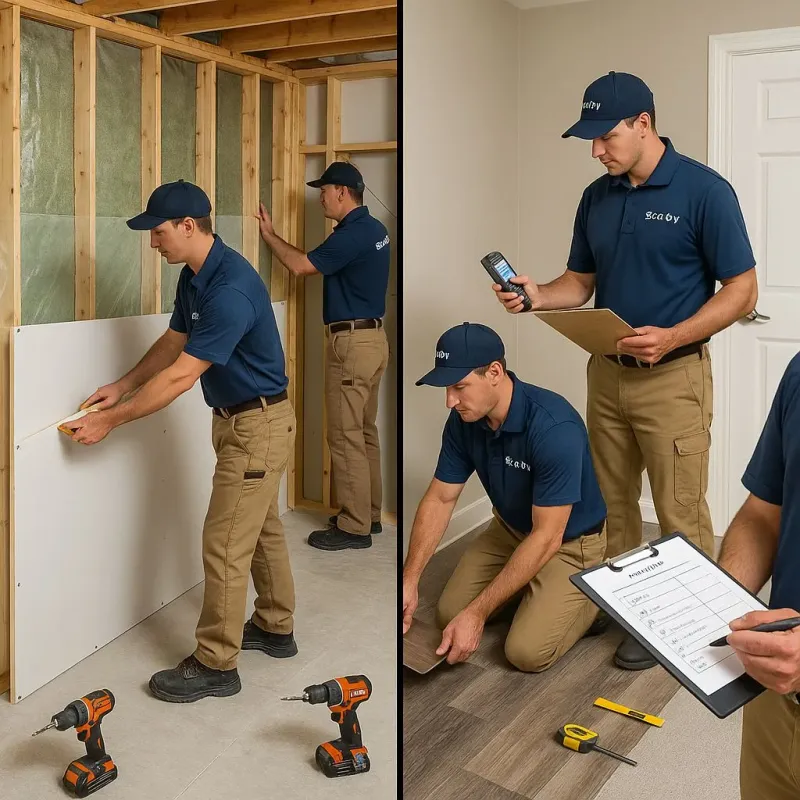 Repairs and Reconstruction process in Gillette, WY